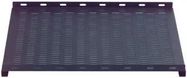 SLIDING VENTILATED SHELF, 2U, STEEL