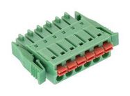 TERMINAL BLOCK, PLUGGABLE, 6POS, 16AWG