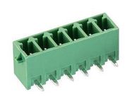 TERMINAL BLOCK, R/A HEADER, 3POS, TH