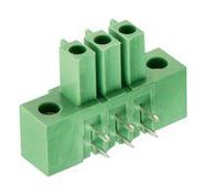 TERMINAL BLOCK, R/A SOCKET, 3POS, TH