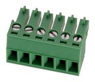 TERMINAL BLOCK, PLUGGABLE, 10POS, 16AWG