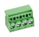 TERMINAL BLOCK, PLUGGABLE, 3POS, 14AWG