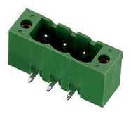 TERMINAL BLOCK, R/A HEADER, 6POS, TH