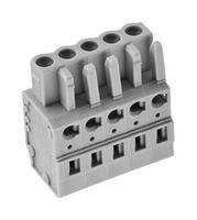 TERMINAL BLOCK, PLUGGABLE, 5POS, 12AWG