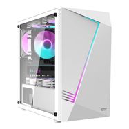 Computer case Aigo AL390 + RGB fan (white), Darkflash