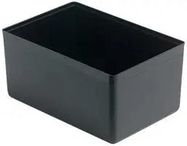 ENCLOSURE, POTTING BOX, PLASTIC, BLACK