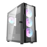 Darkflash DK431 GLASS computer case (black), Darkflash