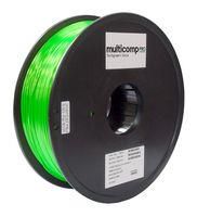 3D FILAMENT, SILK PLA, 1.75MM, 1KG/GREEN