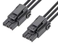 CABLE, 3P ULTRA-FIT RCPT-RCPT, 5.9"