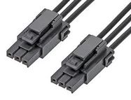 CABLE, 3P ULTRA-FIT RCPT-RCPT, 5.9"