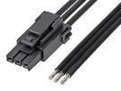 CABLE, 3P ULTRA-FIT RCPT-FREE END, 5.9"