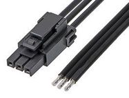 CABLE, 3P ULTRA-FIT RCPT-FREE END, 11.8"