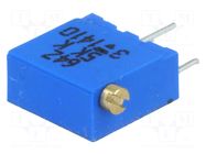 Potentiometer: mounting; vertical,multiturn; 5kΩ; 500mW; THT; ±10% VISHAY