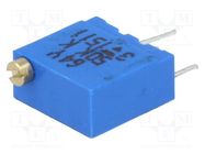 Potentiometer: mounting; multiturn; 50kΩ; 500mW; THT; ±10%; linear VISHAY