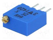 Potentiometer: mounting; multiturn; 2kΩ; 500mW; THT; ±10%; linear VISHAY