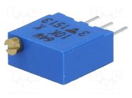 Potentiometer: mounting; vertical,multiturn; 10kΩ; 500mW; THT VISHAY
