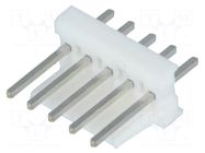 Connector: wire-board; socket; male; PIN: 5; MTA-100; straight; THT TE Connectivity