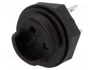 Fuse holder; TE5,TR5; 6.3A; 250V; on panel; -40÷85°C LITTELFUSE