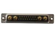 COMBO D-SUB CONN, RCPT, DC-21WA4, TH
