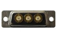 COMBO D-SUB CONN, RCPT, DA-3W3, TH