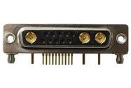 COMBO D-SUB CONN, RCPT, DB-13W3, TH