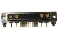 COMBO D-SUB CONN, R/A RCPT, DC-21WA4, TH