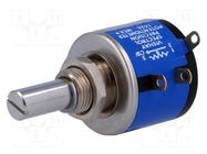 Potentiometer: shaft; multiturn; 100kΩ; 2W; ±5%; 6.35mm; Series: 534 VISHAY