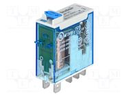 Relay: electromagnetic; 24VDC; miniature,industrial FINDER