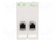 Panel interface; 48VAC; 48VDC; 1A; IP20; on panel; Input: RJ45; 32mm MURRELEKTRONIK