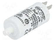 Capacitor: polypropylene; motors, run; 1.5uF; 475VAC; Ø28x55mm DUCATI ENERGIA