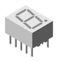 7-SEG DISPLAY, COM CATHODE, ORG RED