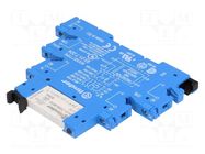 Relay: interface; SPDT; Ucoil: 24VDC; 6A; 6A/250VAC; 6A/30VDC; 38.51 FINDER