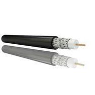 COAXIAL CABLE, 75OHM, 100M, BLACK