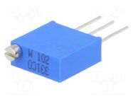 Potentiometer: mounting; vertical,multiturn; 1kΩ; 500mW; THT; ±10% BOURNS