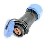 CIRCULAR CONN, RCPT, 2POS, CABLE