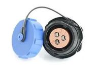 CIRCULAR CONN, RCPT, 3POS, PANEL