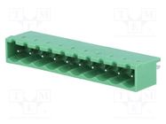 Pluggable terminal block; 5mm; ways: 10; straight; socket; male DEGSON ELECTRONICS