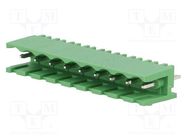 Pluggable terminal block; 5mm; ways: 9; straight; socket; male DEGSON ELECTRONICS