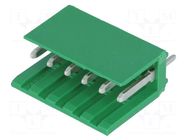 Connector: wire-board; socket; male; AMPMODU MOD I; PIN: 6; THT TE Connectivity