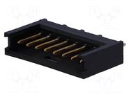 Connector: wire-board; socket; male; PIN: 8; AMPMODU MOD II; THT TE Connectivity