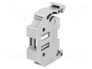 Holder; grey; 10x28x45mm WAGO