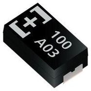 CAP, 100UF, 10V, TANT, POLYMER, CASE D