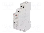 Relay: installation; bistable,impulse; NO x2; Ucoil: 24VDC; 20.22 FINDER