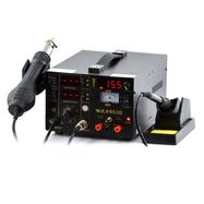 Soldering station WEP 853D soldering iron, hotair with fan + power supply 15V/1A