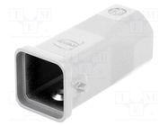 Enclosure: for HDC connectors; Han® A; size 3A; for cable; M25 HARTING