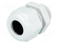 Gland; IP68; thermoplastic; M20; 10÷14mm; grey HARTING