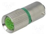 LED lamp; green; BA9S; 24V; No.of diodes: 8; 140° CML INNOVATIVE TECHNOLOGIES