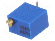 Potentiometer: mounting; vertical,multiturn; 20kΩ; 250mW; SMD SR PASSIVES