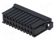 Connector: wire-board; plug; female; Dynamic D-3100D; PIN: 20; 10A TE Connectivity