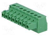 Pluggable terminal block; 3.81mm; ways: 8; straight; plug; female DEGSON ELECTRONICS